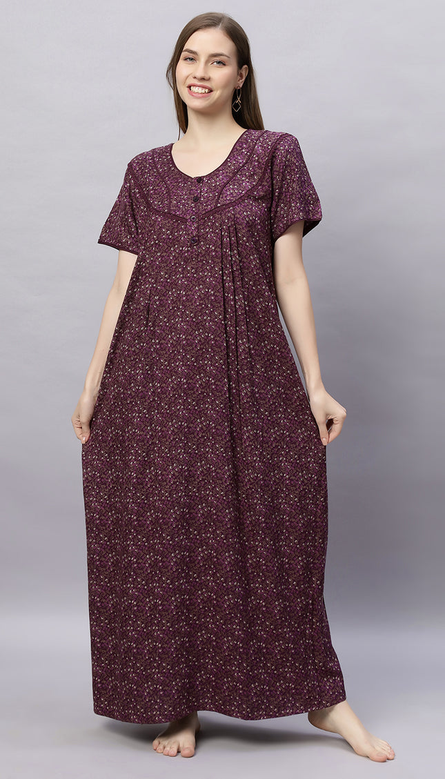 Womens Nightwear Full-Length Nighty