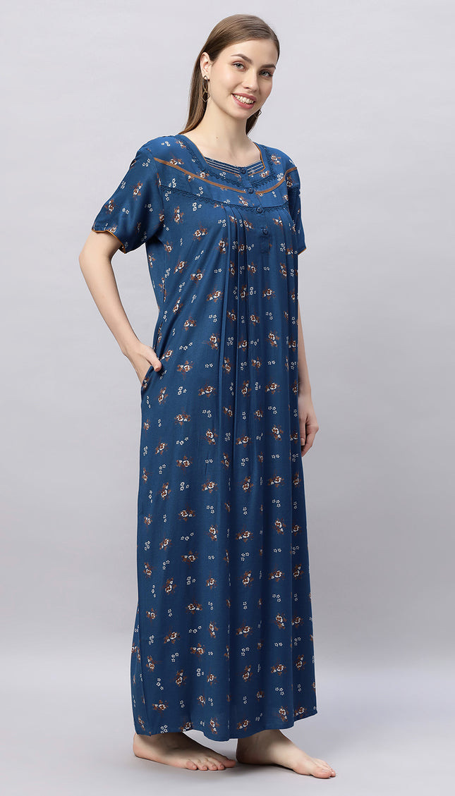Womens Nightwear Full-Length Nighty