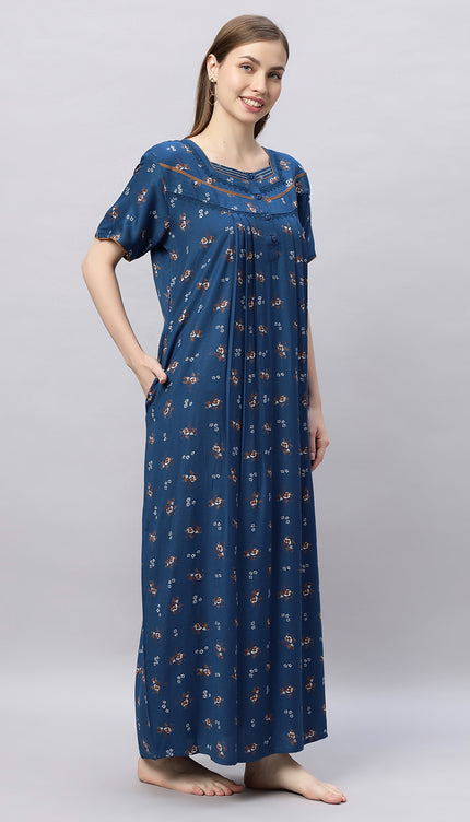 Womens Nightwear Full-Length Nighty