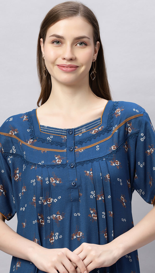 Womens Nightwear Full-Length Nighty