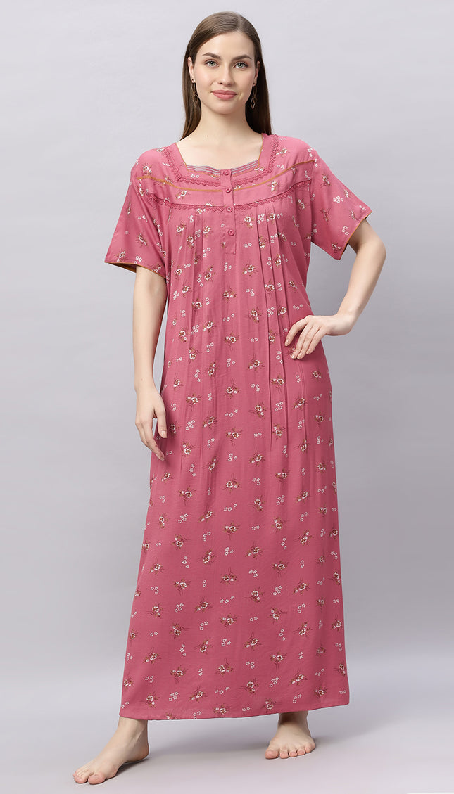 Womens Nightwear Full-Length Nighty