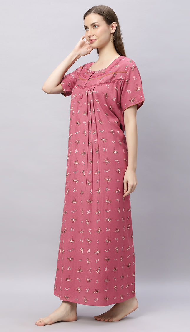 Womens Nightwear Full-Length Nighty
