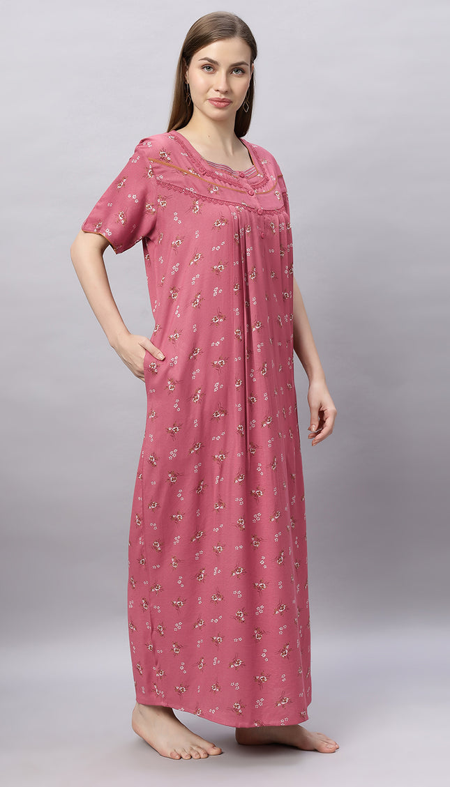 Womens Nightwear Full-Length Nighty