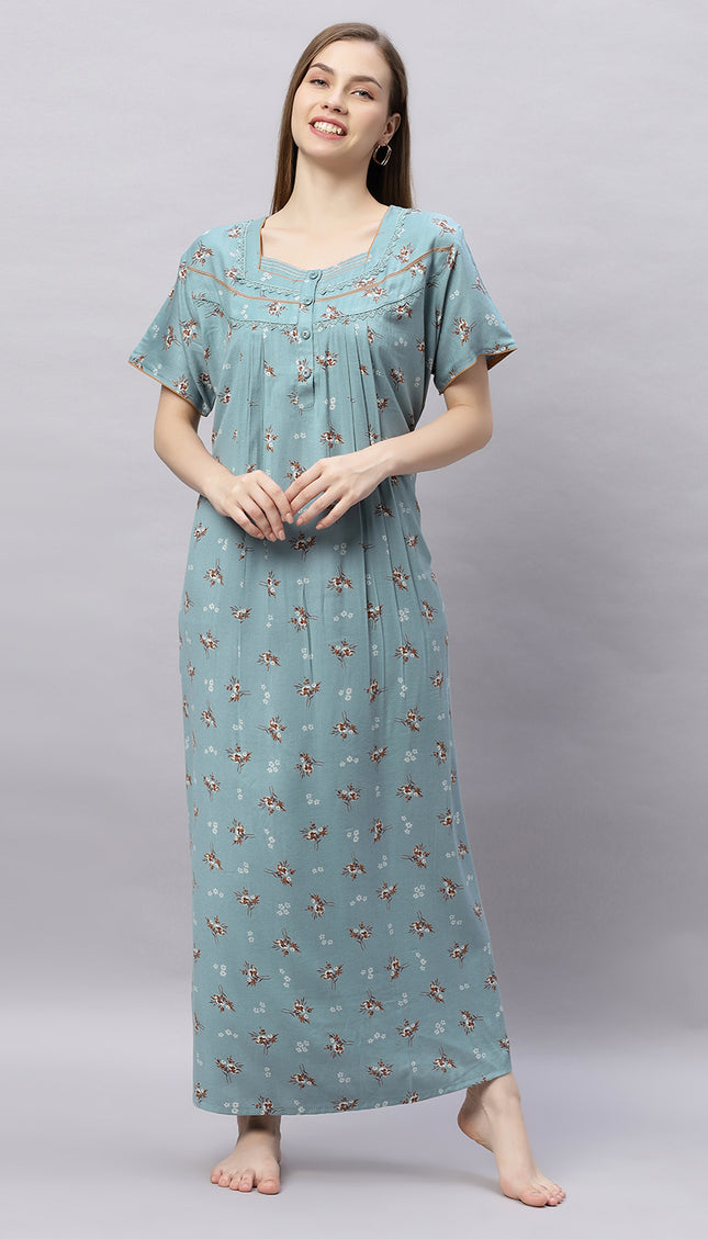 Womens Nightwear Full-Length Nighty