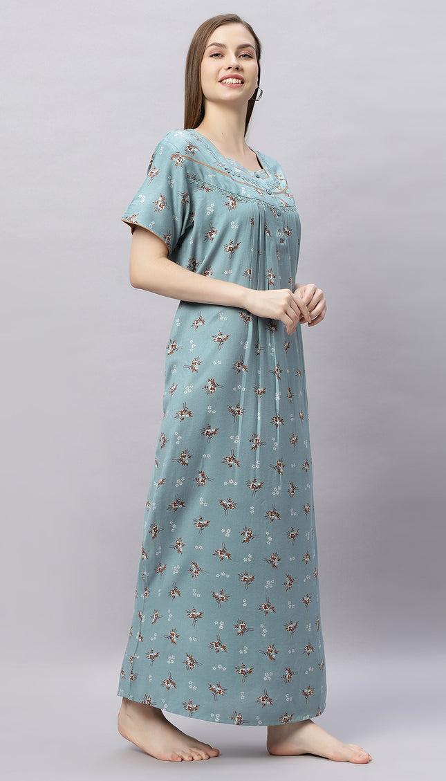 Womens Nightwear Full-Length Nighty