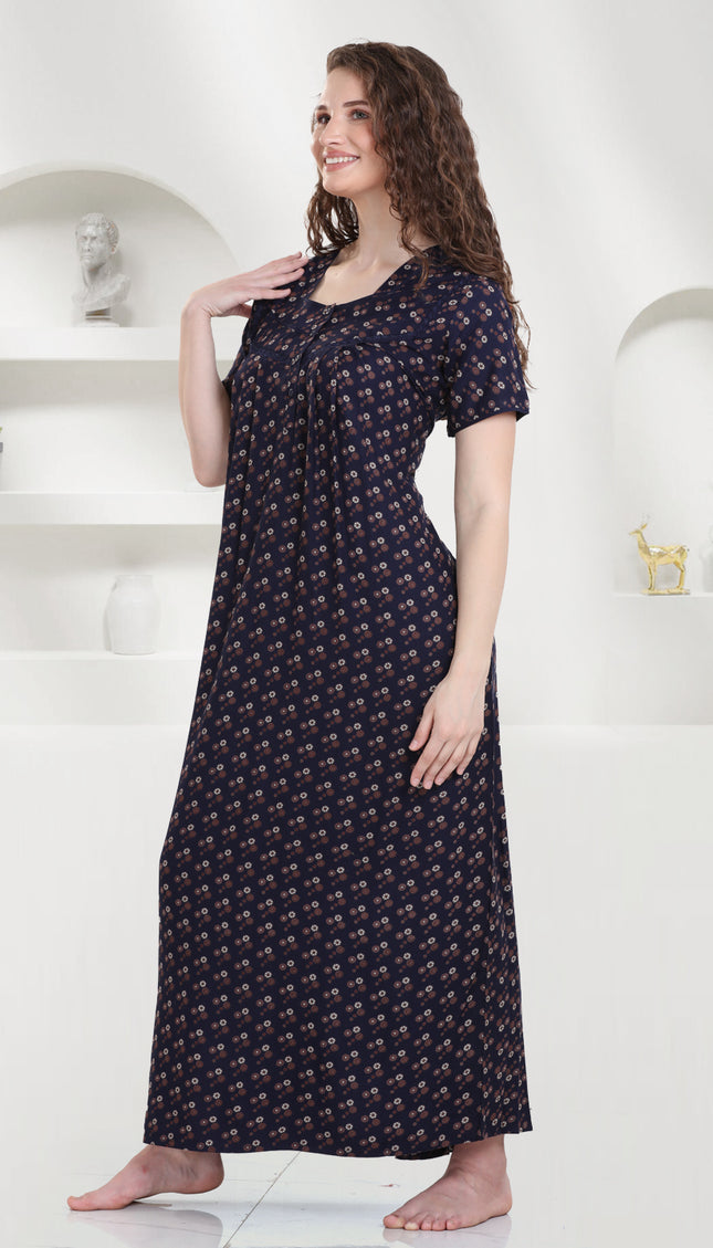 Womens Nightwear Full-Length Nighty