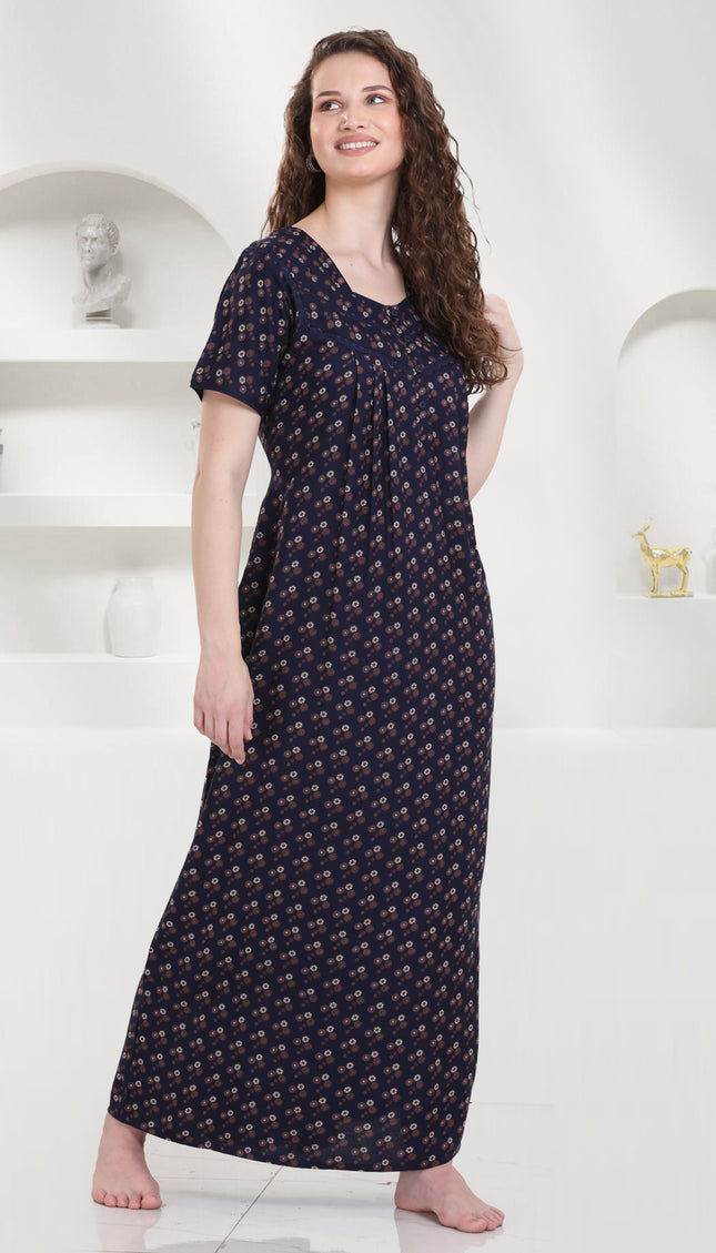 Womens Nightwear Full-Length Nighty