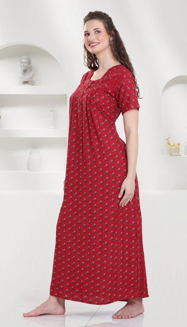 Womens Nightwear Full-Length Nighty