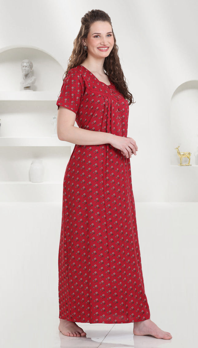 Womens Nightwear Full-Length Nighty