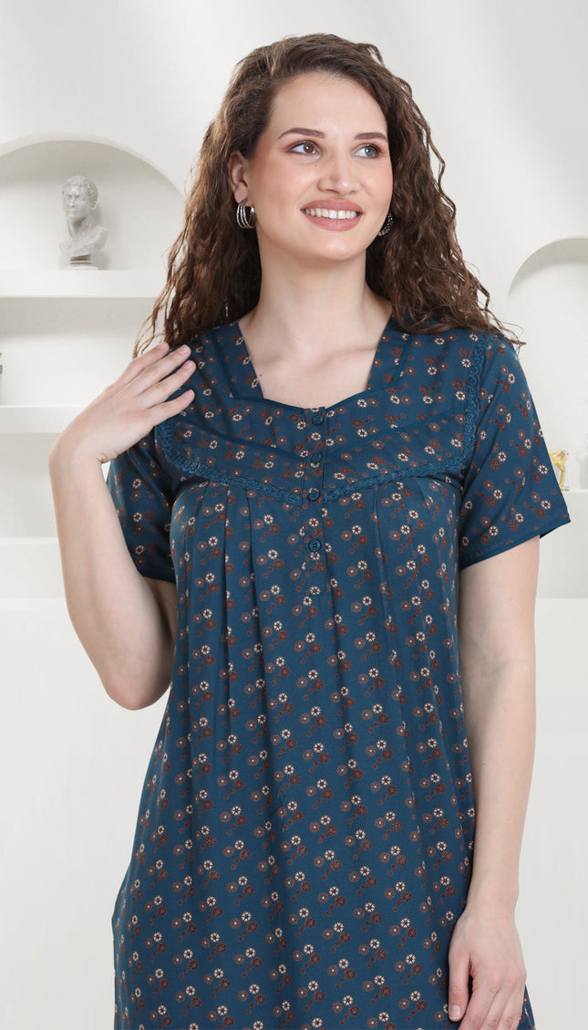 Womens Nightwear Full-Length Nighty