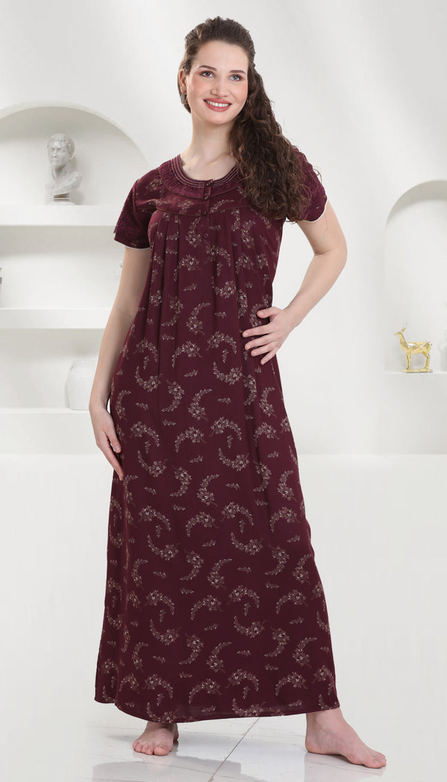 Womens Nightwear Full-Length Nighty