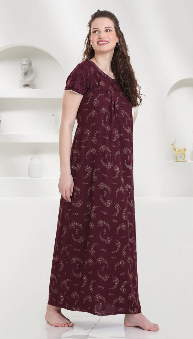 Womens Nightwear Full-Length Nighty