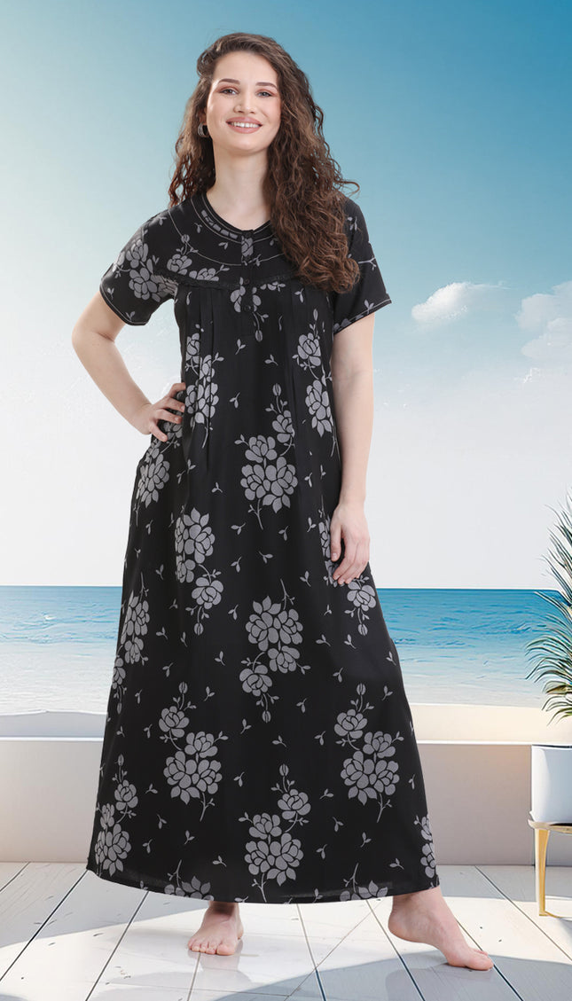 Womens Nightwear Full-Length Nighty