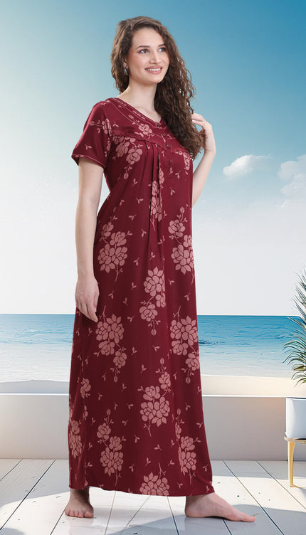 Womens Nightwear Full-Length Nighty