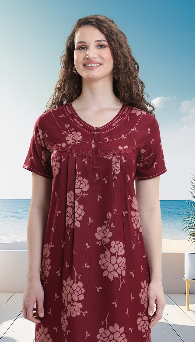 Womens Nightwear Full-Length Nighty