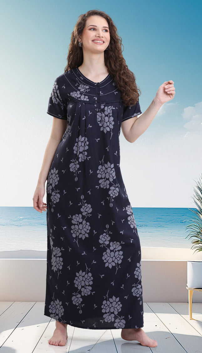 Womens Nightwear Full-Length Nighty