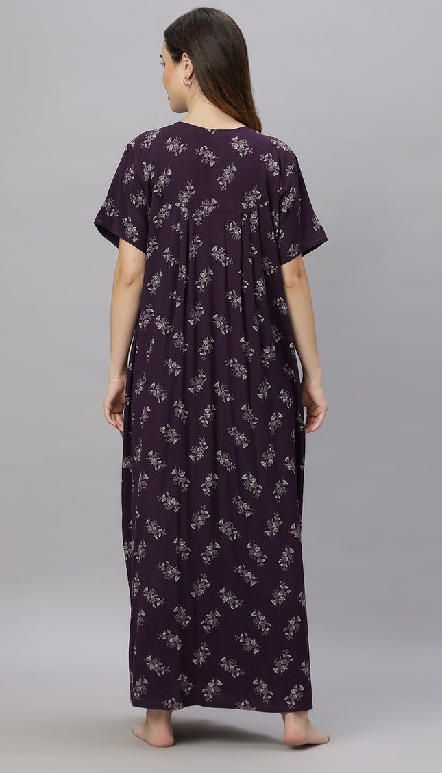 Womens Cotton Maternity & Feeding Nighty