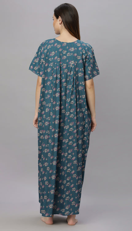 Womens Cotton Maternity & Feeding Nighty