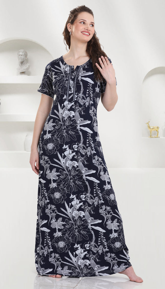 Womens Nightwear Full-Length Nighty