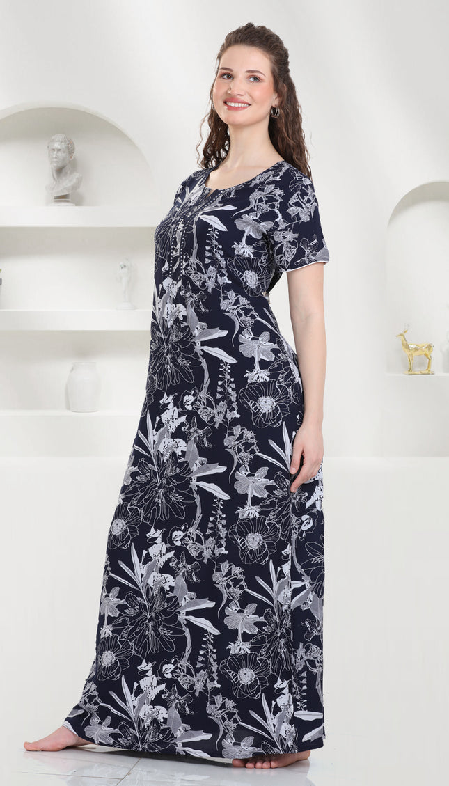 Womens Nightwear Full-Length Nighty