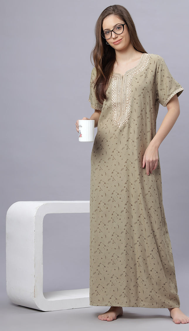 Womens Nightwear Full-Length Nighty