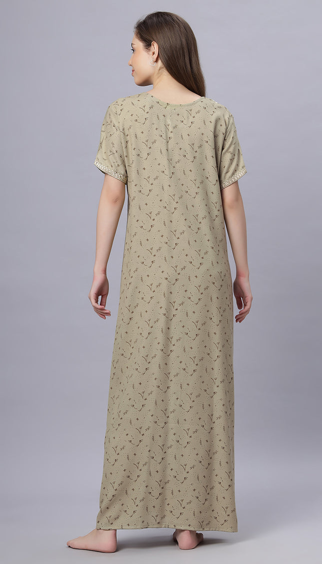 Womens Nightwear Full-Length Nighty