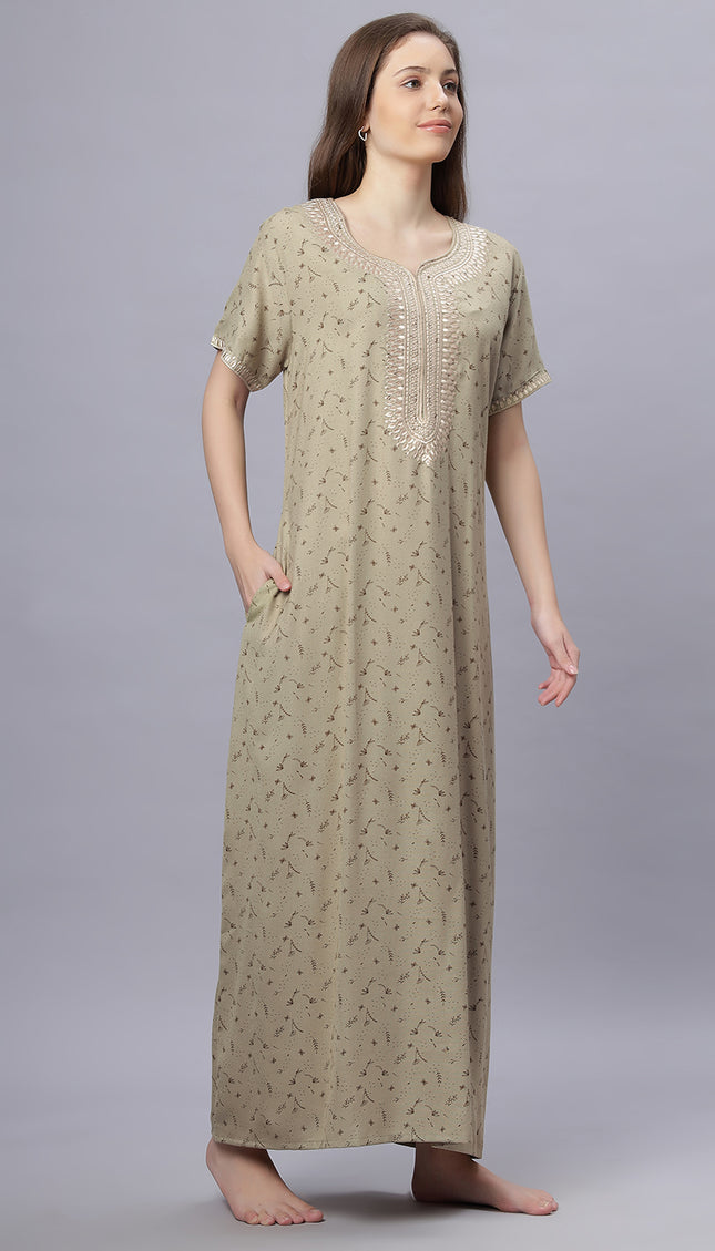 Womens Nightwear Full-Length Nighty
