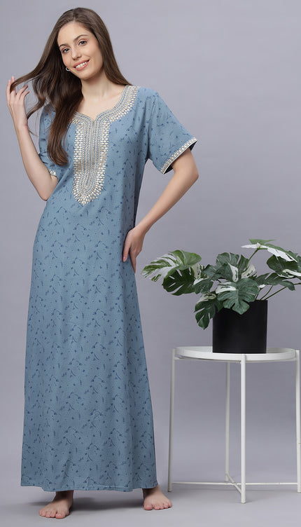 Womens Nightwear Full-Length Nighty