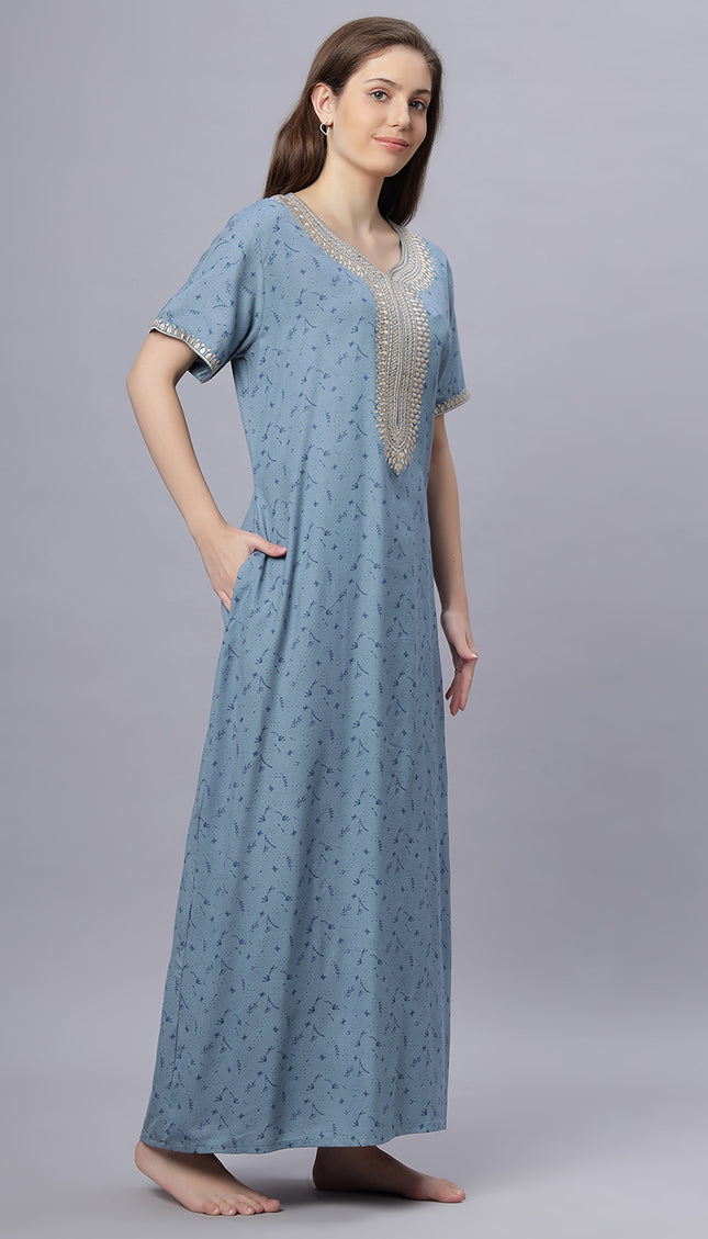 Womens Nightwear Full-Length Nighty