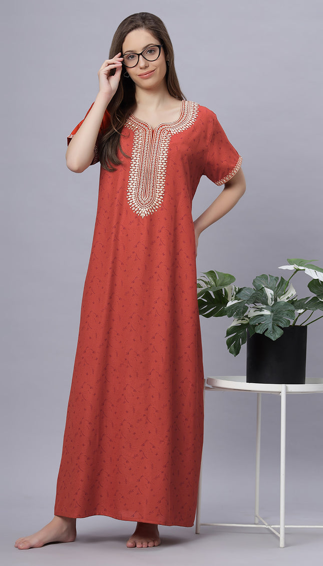 Womens Nightwear Full-Length Nighty