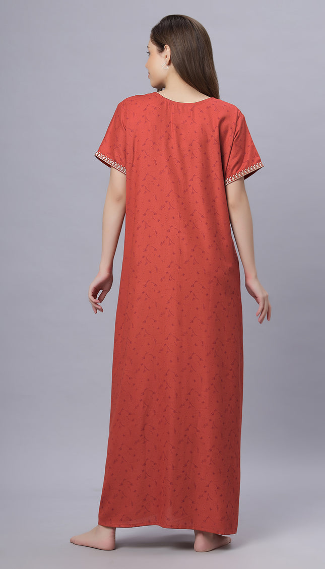 Womens Nightwear Full-Length Nighty