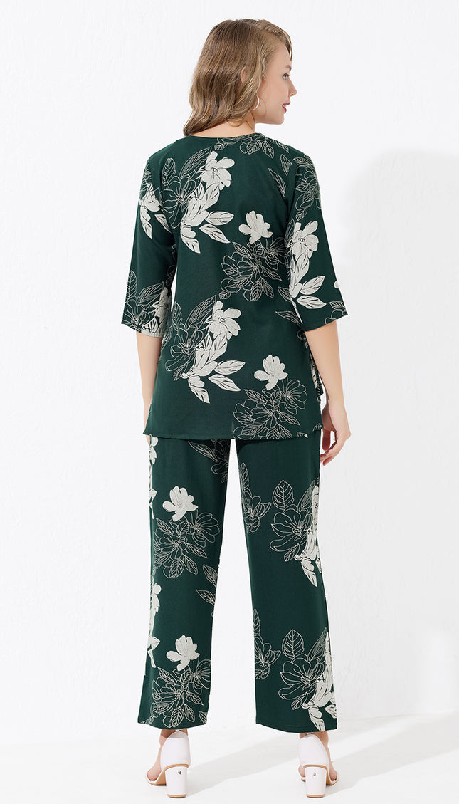 Womens Viscose Printed Co-Ord Set