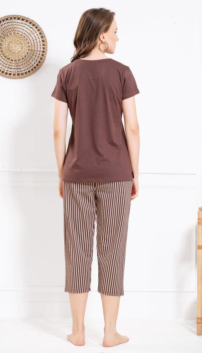 Women’s Cotton Printed Night Suit Set