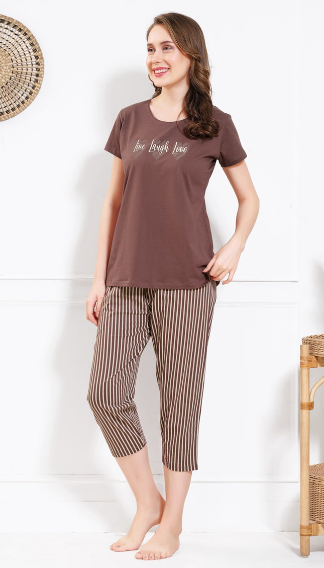 Women’s Cotton Printed Night Suit Set