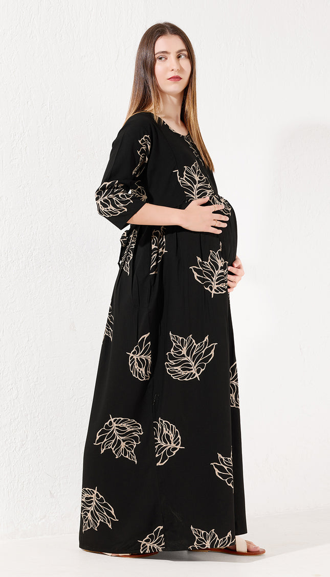 Women's Cotton Maternity & Feeding Nighty