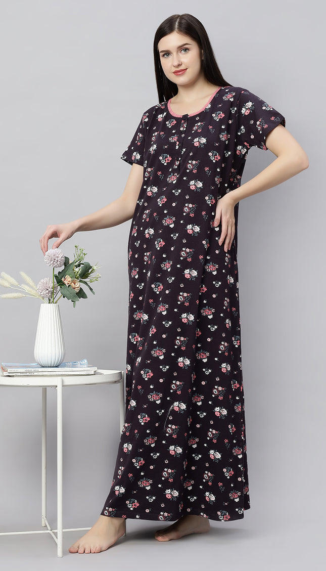Womens Nightwear Full-Length Nighty