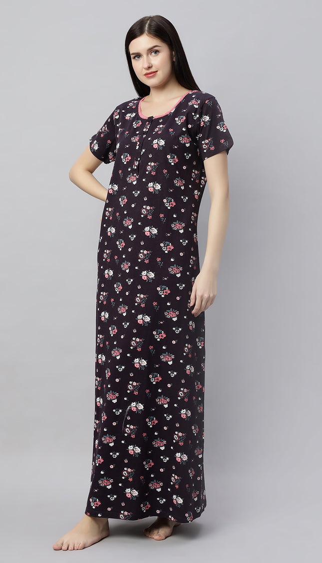 Womens Nightwear Full-Length Nighty