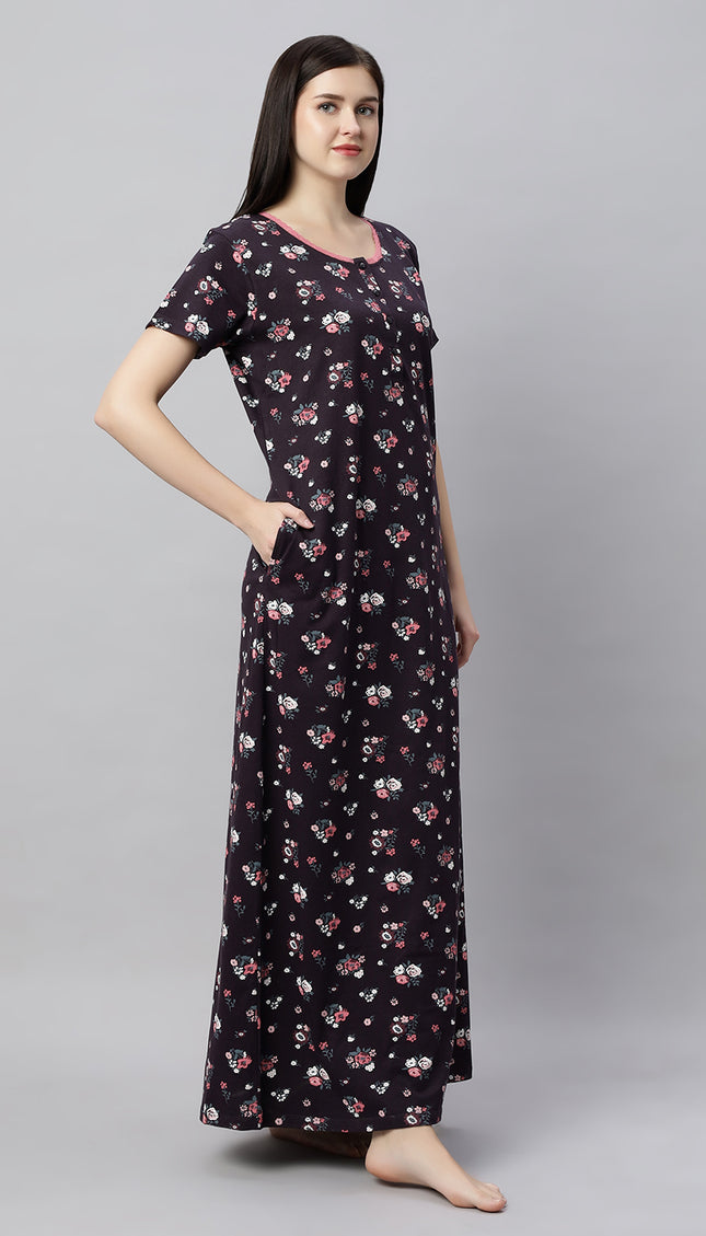 Womens Nightwear Full-Length Nighty