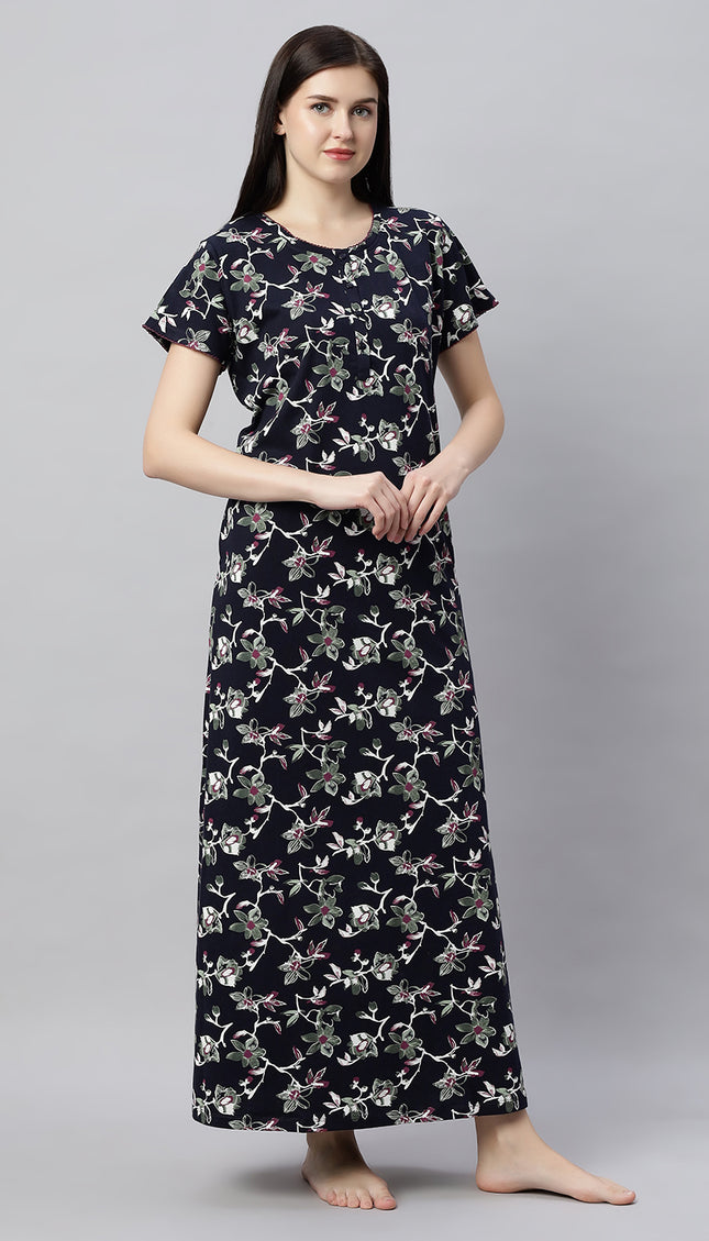 Womens Nightwear Full-Length Nighty