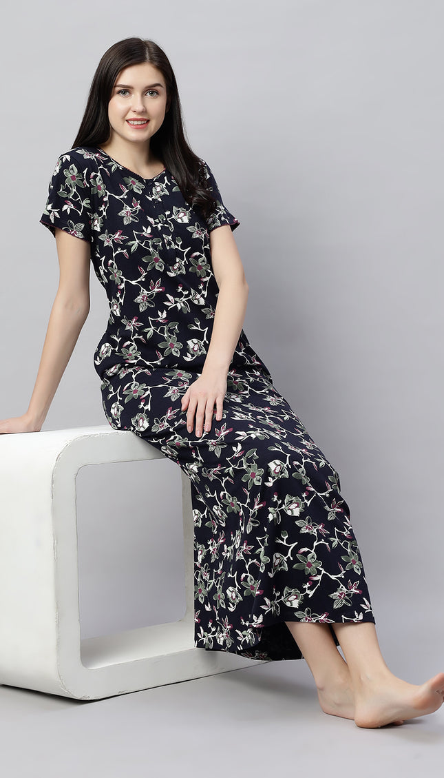 Womens Nightwear Full-Length Nighty