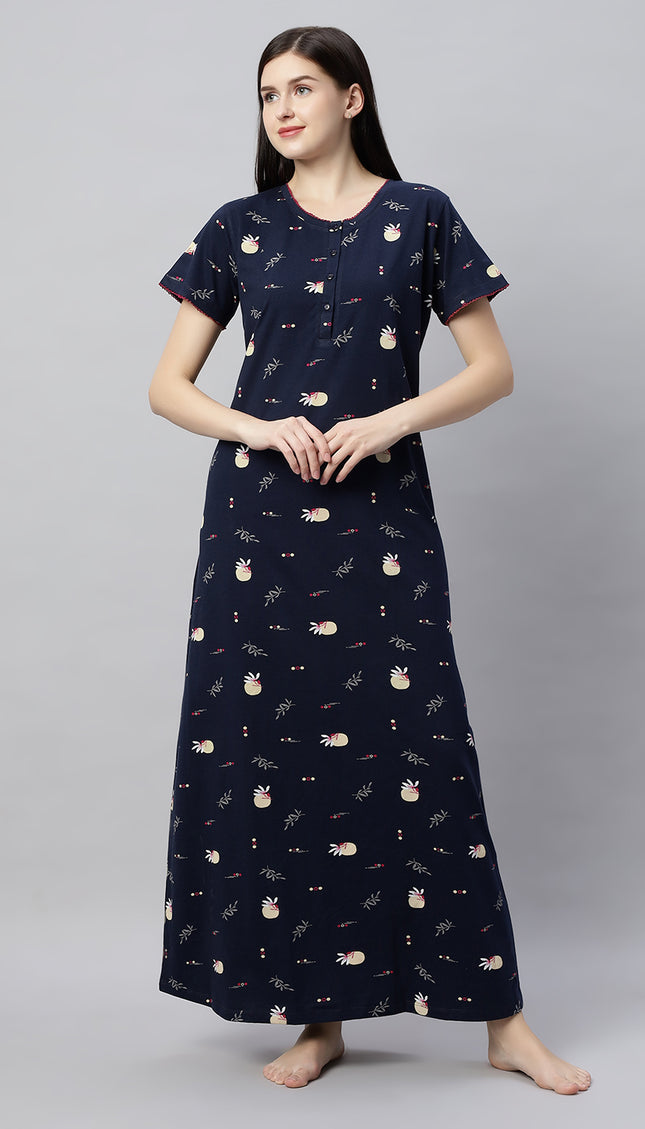 Womens Nightwear Full-Length Nighty