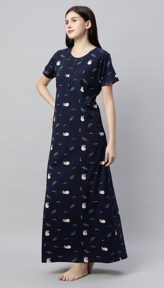 Womens Nightwear Full-Length Nighty