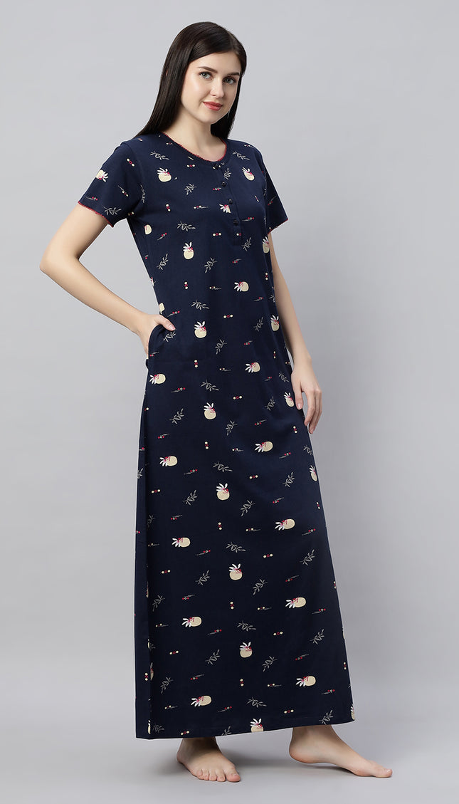 Womens Nightwear Full-Length Nighty