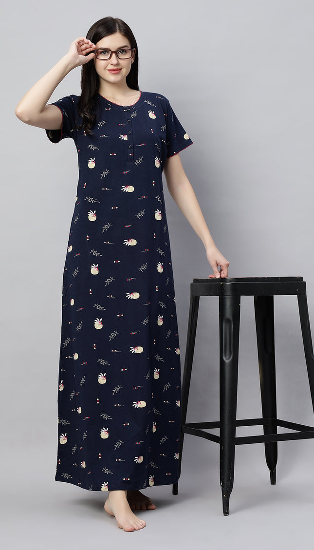 Womens Nightwear Full-Length Nighty