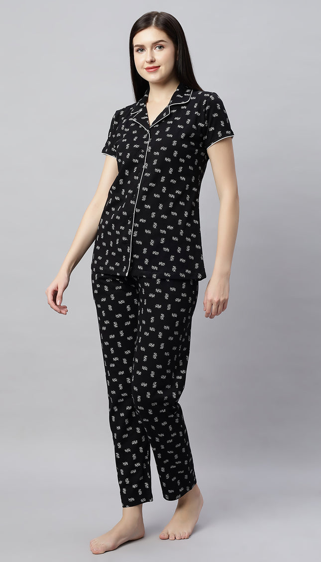 Womens Cotton Night Suit Set