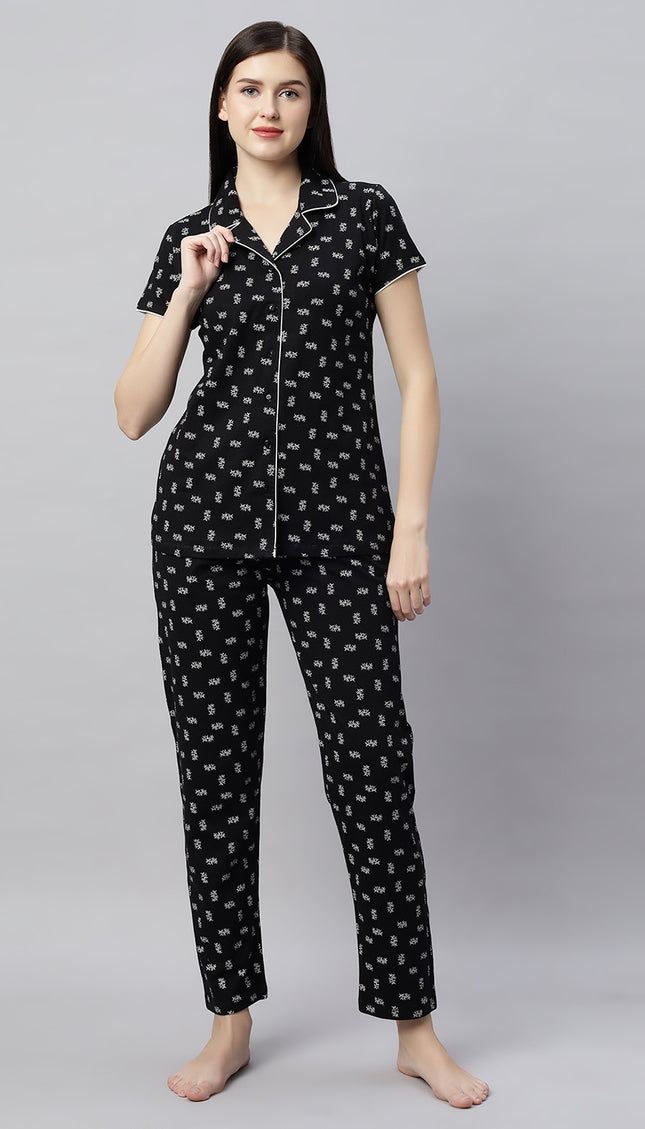 Womens Cotton Night Suit Set