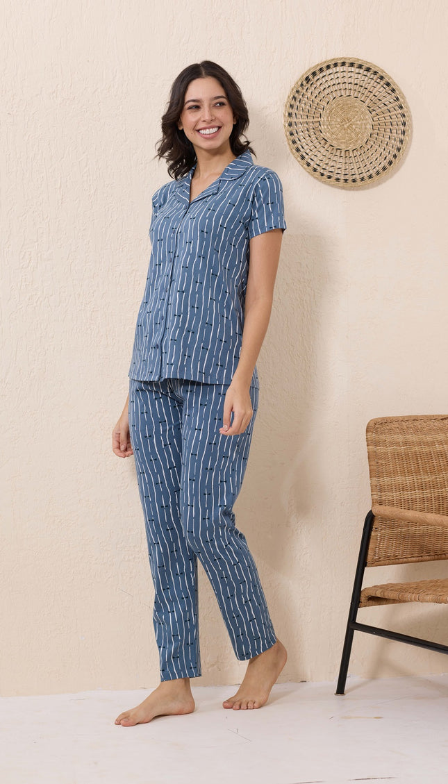 Womens Cotton Night Suit Set