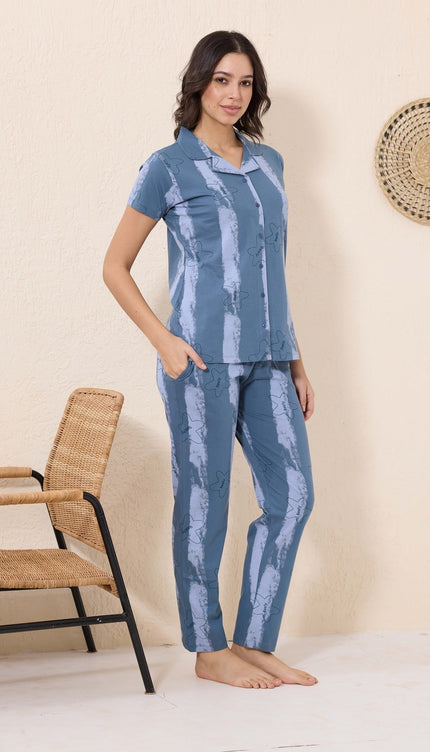Womens Cotton Night Suit Set