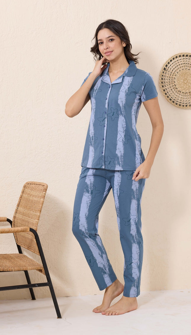Womens Cotton Night Suit Set