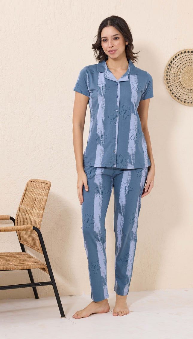 Womens Cotton Night Suit Set